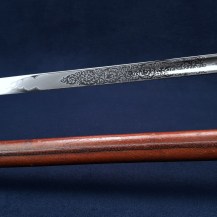 British 1892 Pattern Royal Army Medical Corps Officers Sword of Lt Col Richard George Hanley 09